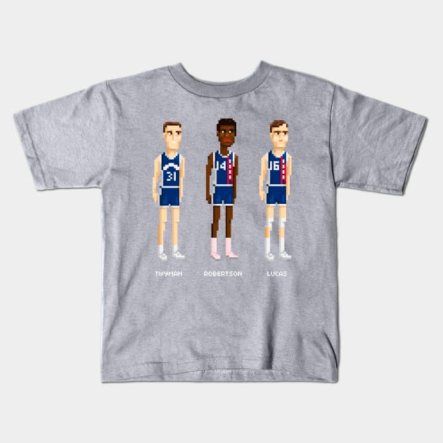 RetroKings Kids T-Shirt by PixelFaces